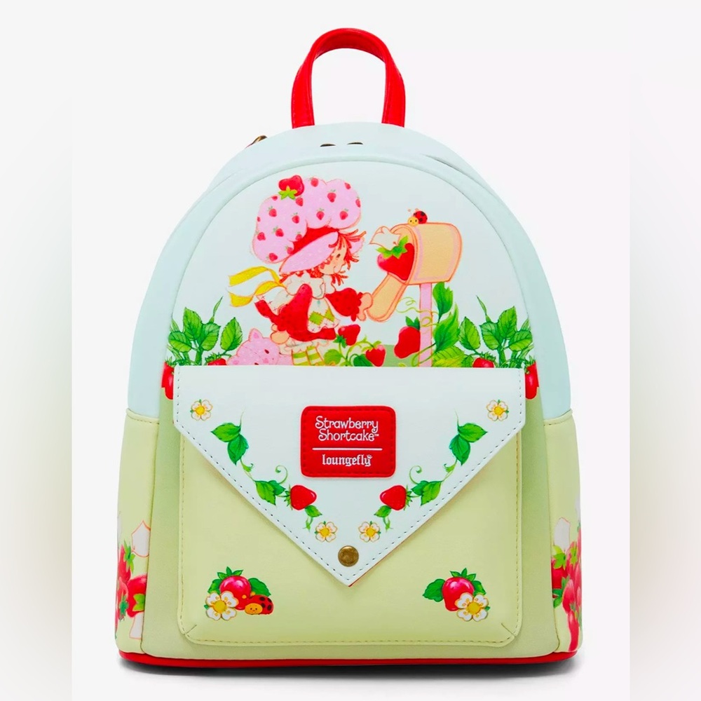 Loungefly Strawberry Shortcake Envelope Mini Backpack 🍓🍰🥰